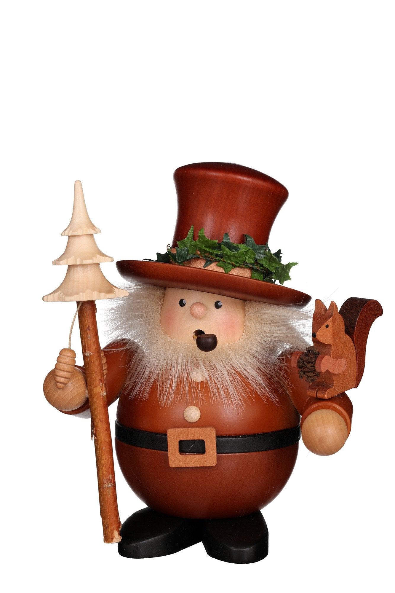 Incense Burner - Premium - Forest Gnome with Squirrel