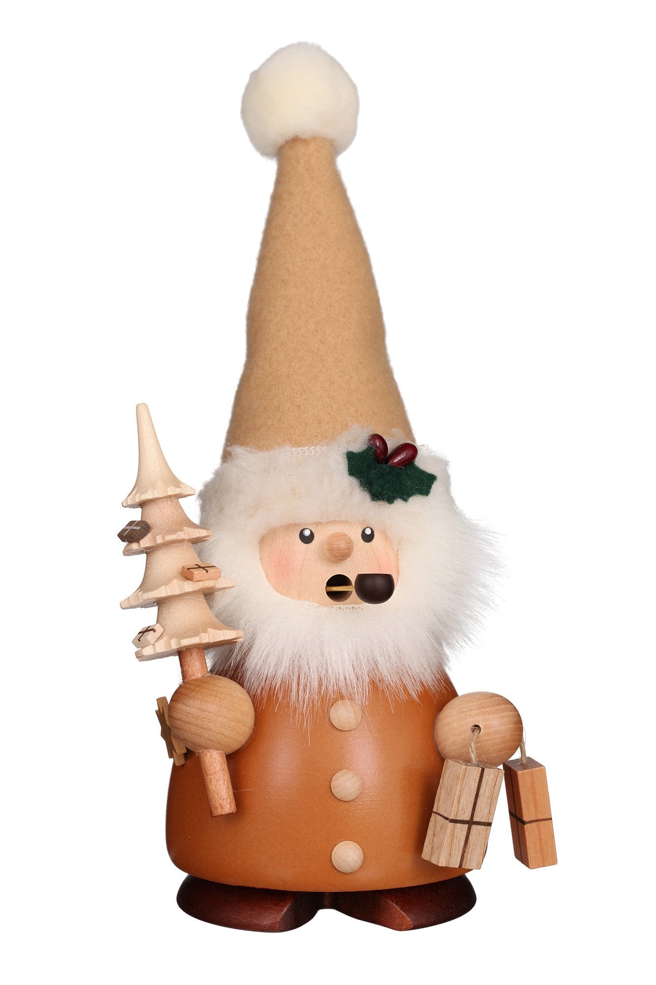 Incense Burner - Small - Santa with Pointy Hat