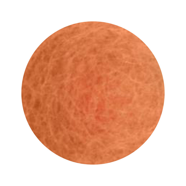 Felt Flowers - Blossom Small (2cm) - Orange