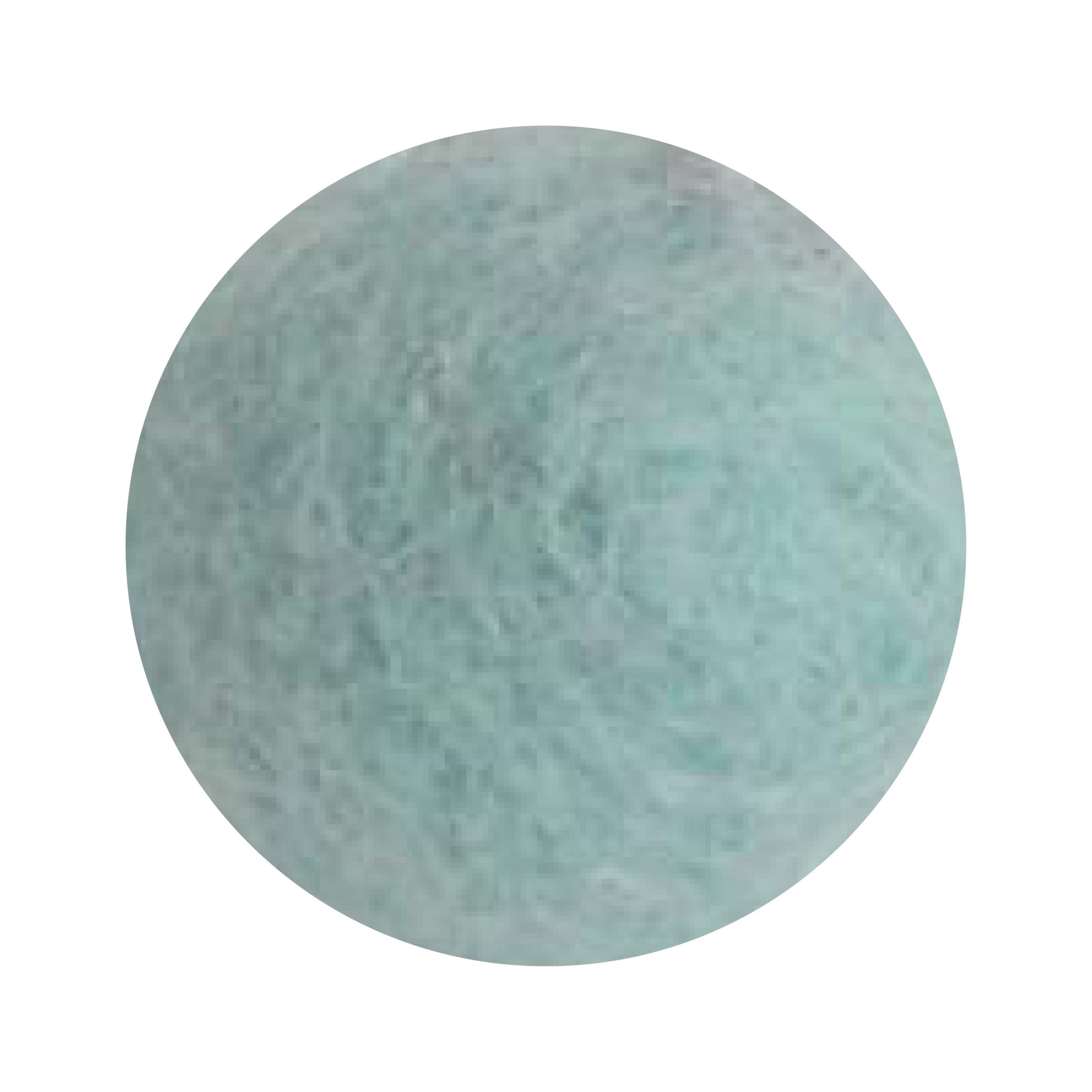 Felt Flowers - Blossom Small (2cm) - Blue (Turquoise)