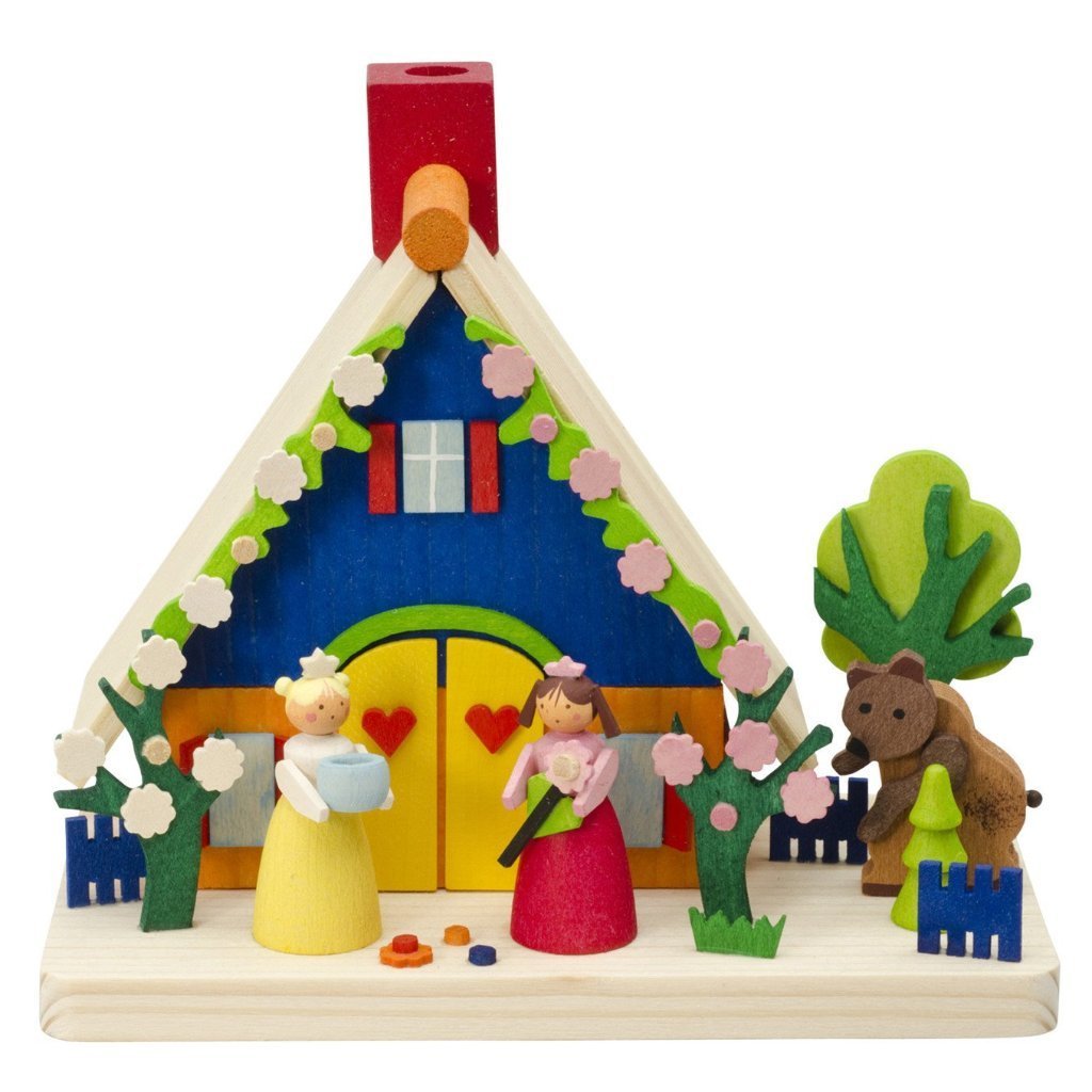 Incense Burner (House) - Fairytale Snow White & Rose Red