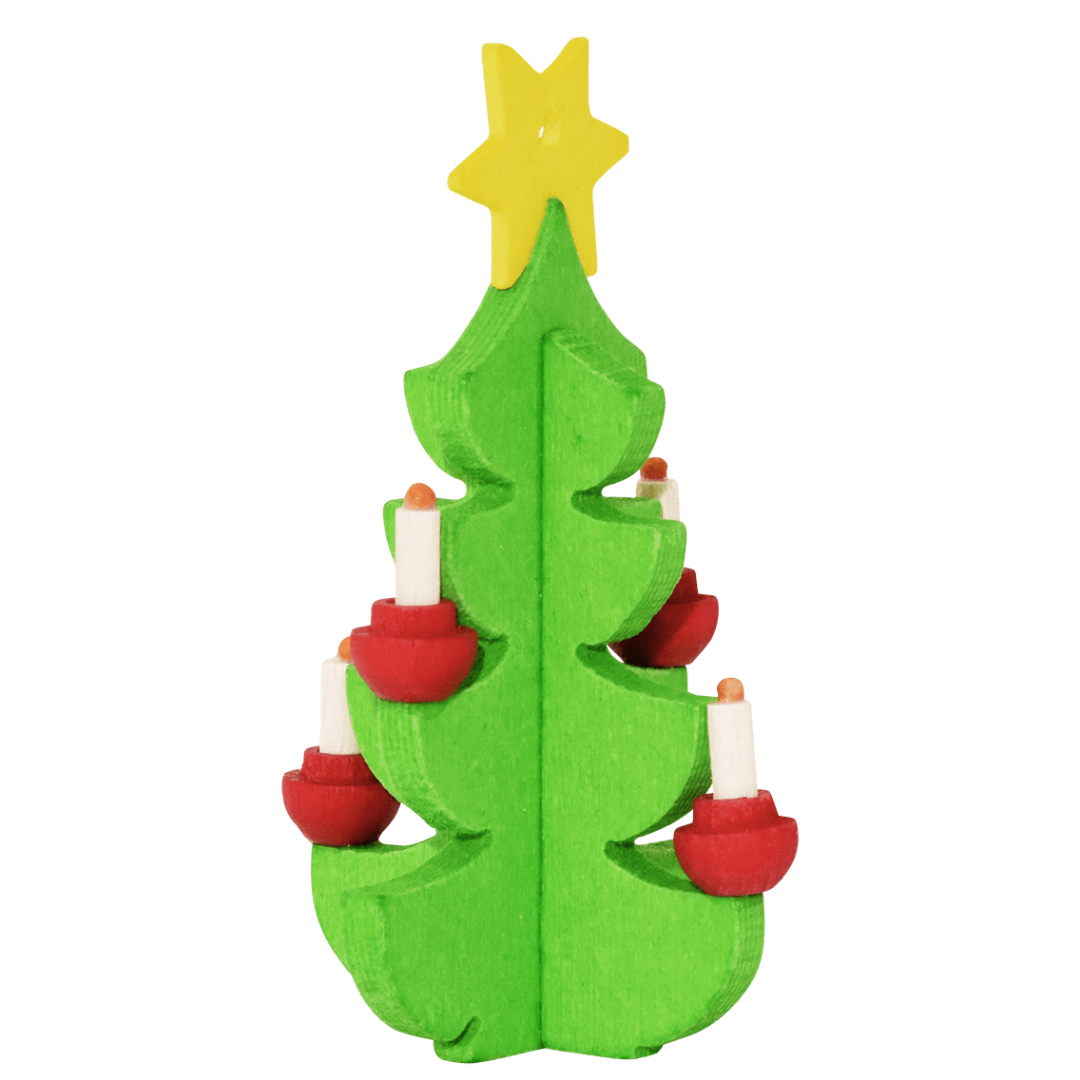 Christmas Tree with Candles -  Christmas tree decoration