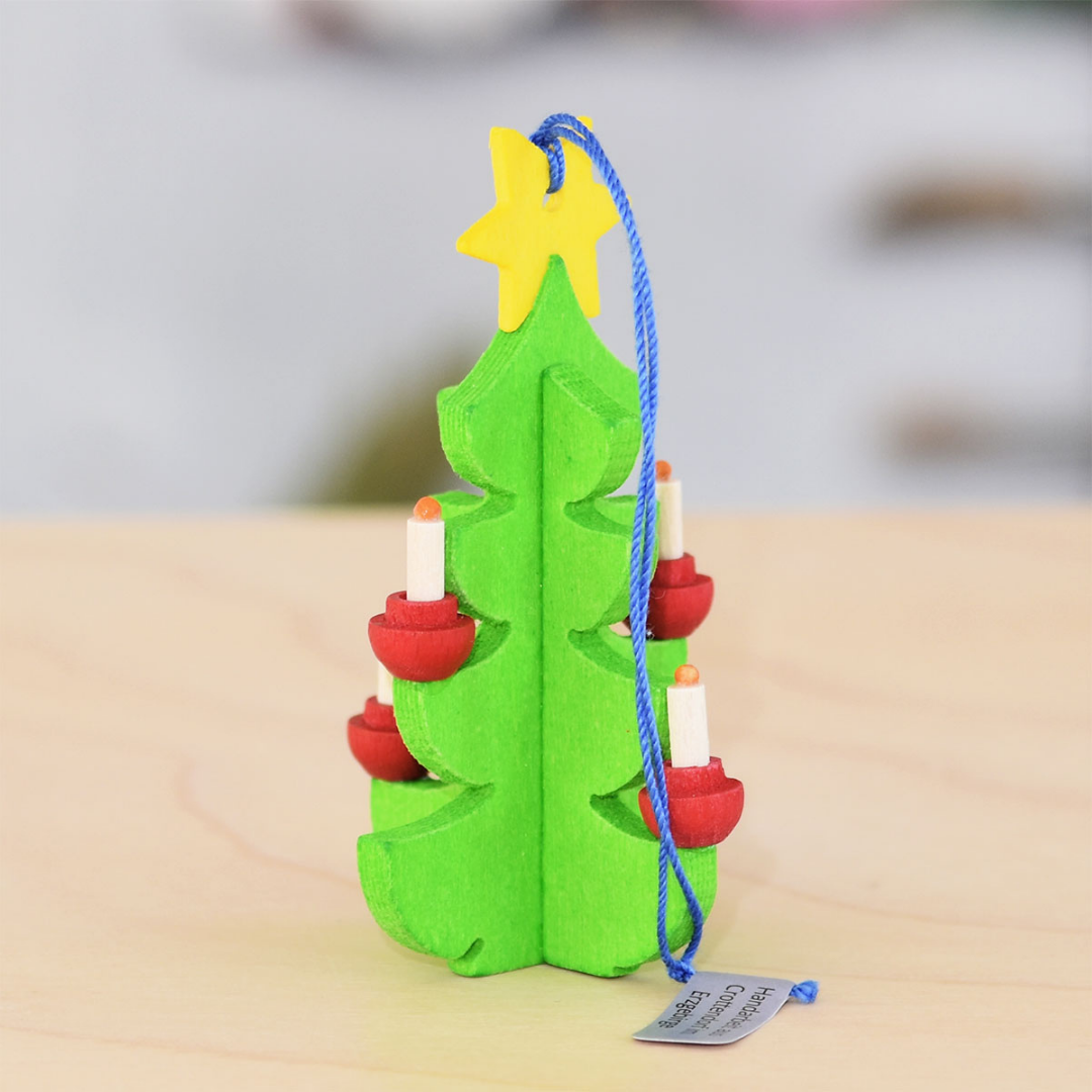 Christmas Tree with Candles -  Christmas tree decoration