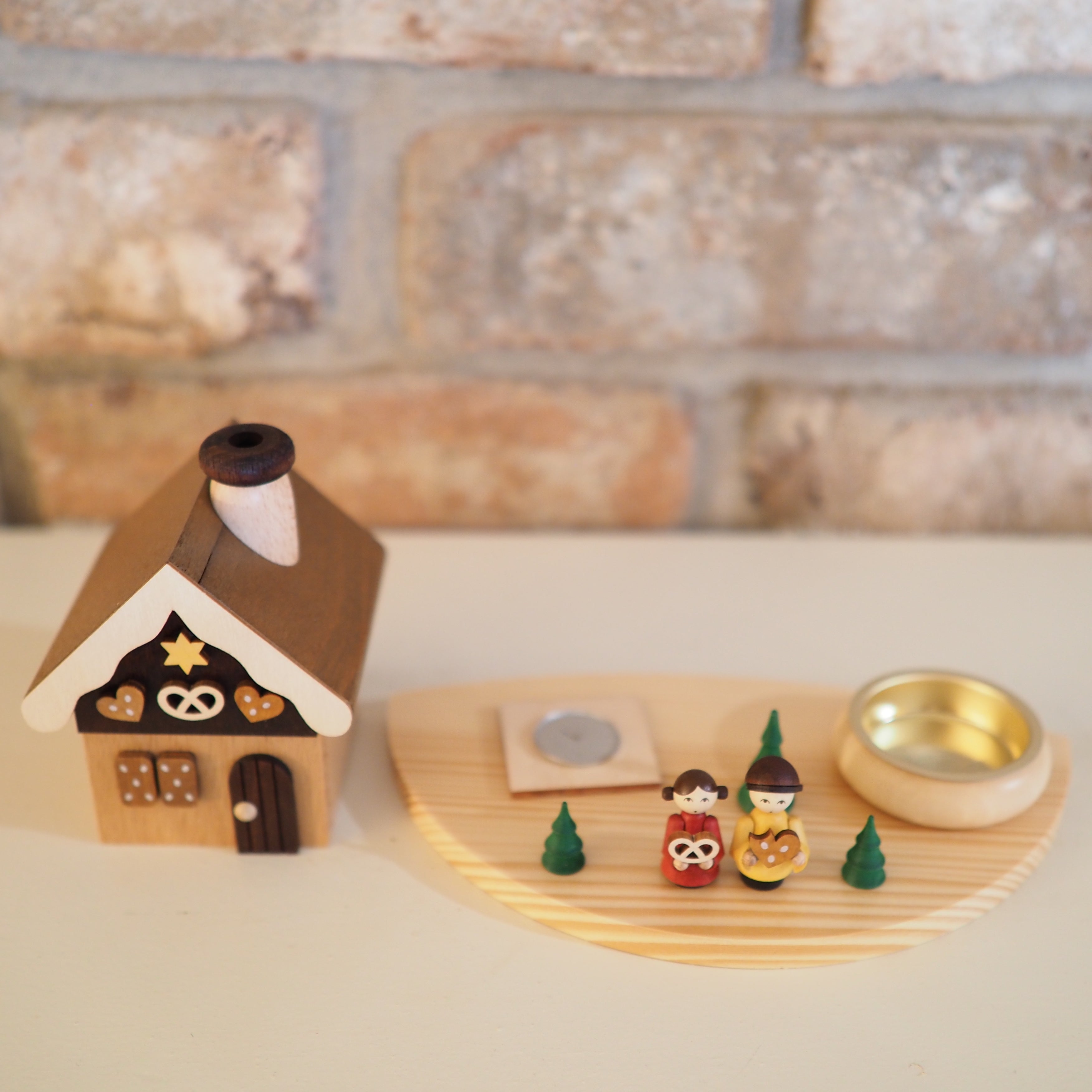Incense Burner (House) - Gingerbread Hut