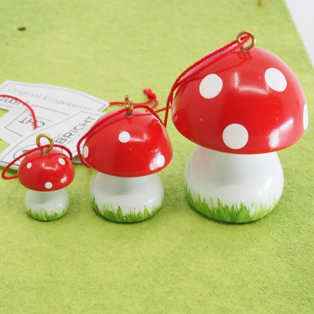 Easter Mushrooms (Set of 3) - Easter tree decoration