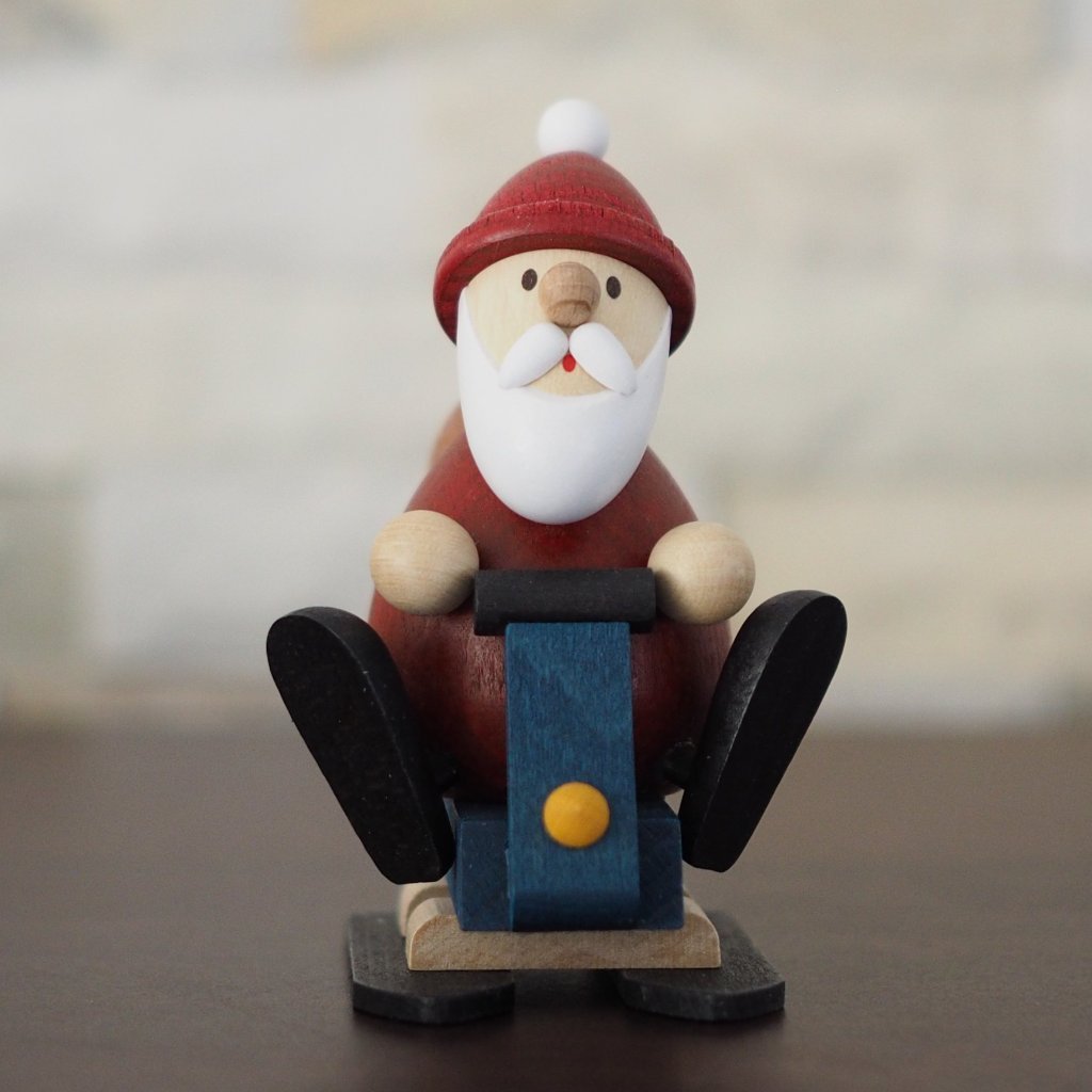 Weihnachtsmann Collectibles - Santa on a Snowmobile