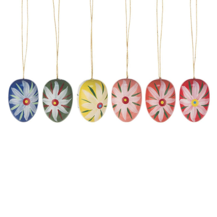 Easter Tree Decoration - Pastel Lilies (Set of 6)